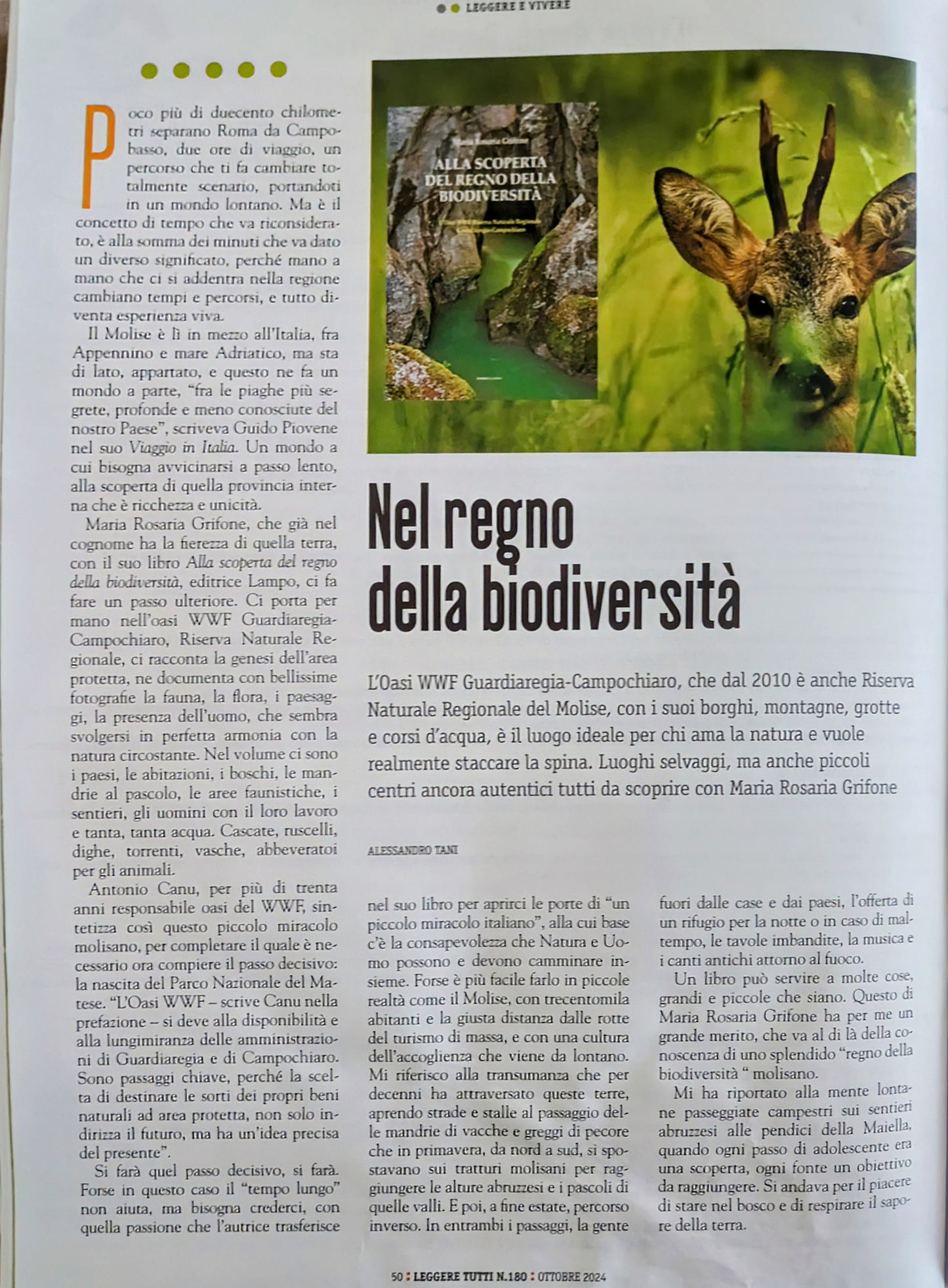 ALLA SCOPERTA DEL REGNO DELLA BIODIVERSITA'